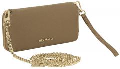 Clutch Hey Marly Wallet Mocha Chain Handschlaufe taupe
