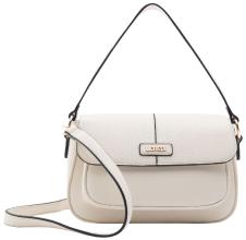 Überschlagtasche L.Credi kompakt Patricia creme Kontrast vegan