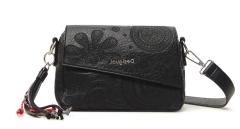 bestickte Handtasche schwarz Mandala Desigual Deja Vu Phuket Mini