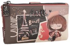 flexible Damenbörse mit Print ANEKKE Mademoiselle Pariser Flair