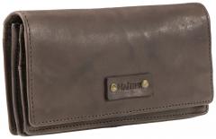 Maitre Lederbörse mit Überschlag Steinbach Immine Dark Brown