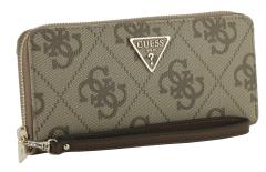Guess Laurel II Latte Logo Brown beige braun 4G PrintPortemonnaie