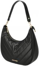 Hobotasche schwarz gesteppt Barbara Travelite Cozy