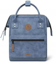 Adventurer Small Cityrucksack blau Wechselfront wasserabweisend Galway vegan Cabaia