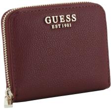 kompakte Geldbörse dunkelrot Guess Laurel II SLG Wine
