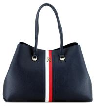 eleganter Businessshopper Tommy Hilfiger Timeless Med Tote Space Blue 