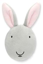 Hase Klettie aus Plüsch hellgrau ergobag Langohr