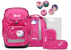 Mädchenschulrucksack pink SternzauBär Ergobag Pack Komplettset