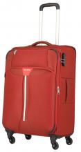 erweiterbarer Reisekoffer Travelite Speedline M 66cm rot