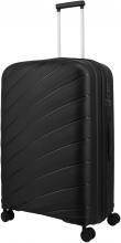 großer Hartschalenkoffer schwarz Travelite Burano 4w Trolley L 75cm