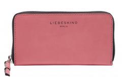 farbenfrohe Damengeldtasche Liebeskind Brooke Sally Wallet Large Flamingo RFID