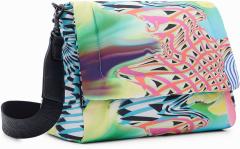 Überschlagtasche bunt psychedelisch Desigual Hawaiian Geosurf Copenhague
