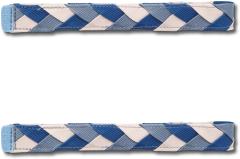 Braided Rose blau rosa 2er Set geflochtene Satch Swaps