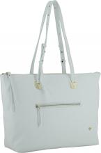 Caleidos große Handtasche Business weiß Echtleder