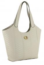 geräumige Stepptasche Guess Lovide Stone beige 