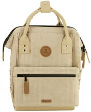 samtiger Tagesrucksack Cabaia Adventurer beige Guadalajara Small Steppnähte 