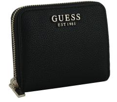 Damenportemonnaie schwarz kompakt Guess Laurel II