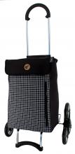 praktischer Trolley Andersen Treppensteiger Scala Shopper Hente schwarz kariert
