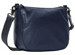 Mandarina Duck Beuteltasche Hobo Mellow Leather Dress Blue dunkelblau