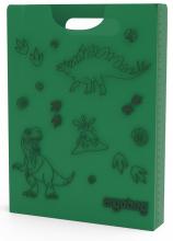 Ergobag Heftebox grün Dinosaurier Lineal