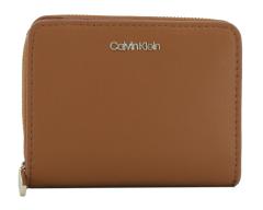 Damengeldtasche Calvin Klein Must Flap Cognac braun