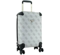 Guess Berta Dark Taupe Logo Handgepäckkoffer S 53cm 