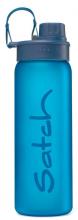 Sportflasche blau auslaufsicher kohlensäuredicht Satch Blue