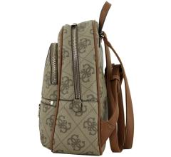 Guess Citybackpack Erenia Coal Logo schwarz grau