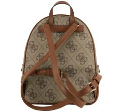 Guess Citybackpack Erenia Coal Logo schwarz grau