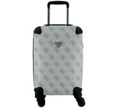 Guess Berta Dark Taupe Logo Handgepäckkoffer S 53cm 