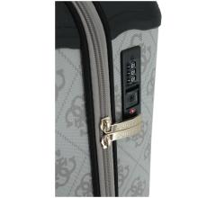 Guess Berta Dark Taupe Logo Handgepäckkoffer S 53cm 