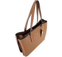 Guess Shoppertasche grau Meridian II Tote Bag Dark Taupe