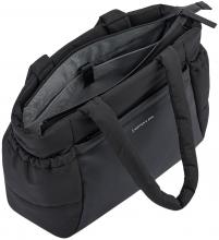Shoppertasche Kapten & Son Hellvi Cloud Medium schwarz klassisch 