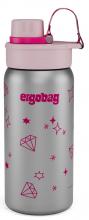 Ergobag Trinkflasche Glitzer rosa Edelstahl isolierend