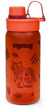 Ergobag Trinkflasche Kunststoff orange Tiger 