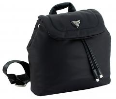 Nylonrucksack Damen Pillow Effekt Guess Sharma schwarz