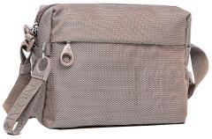 kleine Crossovertasche taupe Mandarina Duck MD20 federleicht
