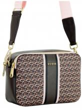 Guess Crossbodytasche Rainee Brown Logo Rose 
