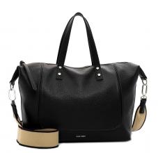 Kurzgrifftasche Kimberly SURI FREY Black flexibel nachhaltig