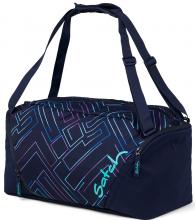 Freizeittasche kompakt Satch Purple Laser grafischer Print recycelt