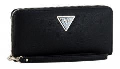 geprägte Geldtasche schwarz Peony 4G Guess Phoebe Wallet 