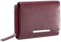 Maitre Belg Lederbörse Damen Dagrete Dark Red