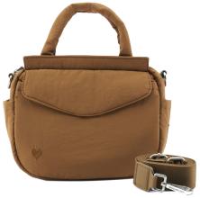 kompakte Kurzgrifftasche Keep it Nylon FredsBruder Desert Brown
