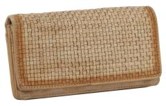 Ledergeldtasche Harbour 2nd Shelly Soft Weaving Caramel