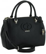 Guess Calebra Status Satchel Black bürotaugliche Handtasche schwarz