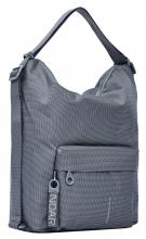 Schultertasche Rucksack grau MD20 Hobo Iron Mandarina Duck