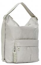 Beutelrucksack Mandarina Duck MD20 Hobo Cashmere graubeige