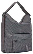glitzernder Beutelrucksack MD20 Lux Hobo Galaxy blau violett