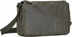 Schultertasche Pochette dreigeteilt Mandarina Duck MD20 Pirite olivgrün