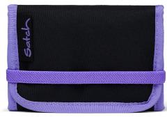 Jugendbörse Satch Purple Phantom schwarz Nylon Schülerausweis